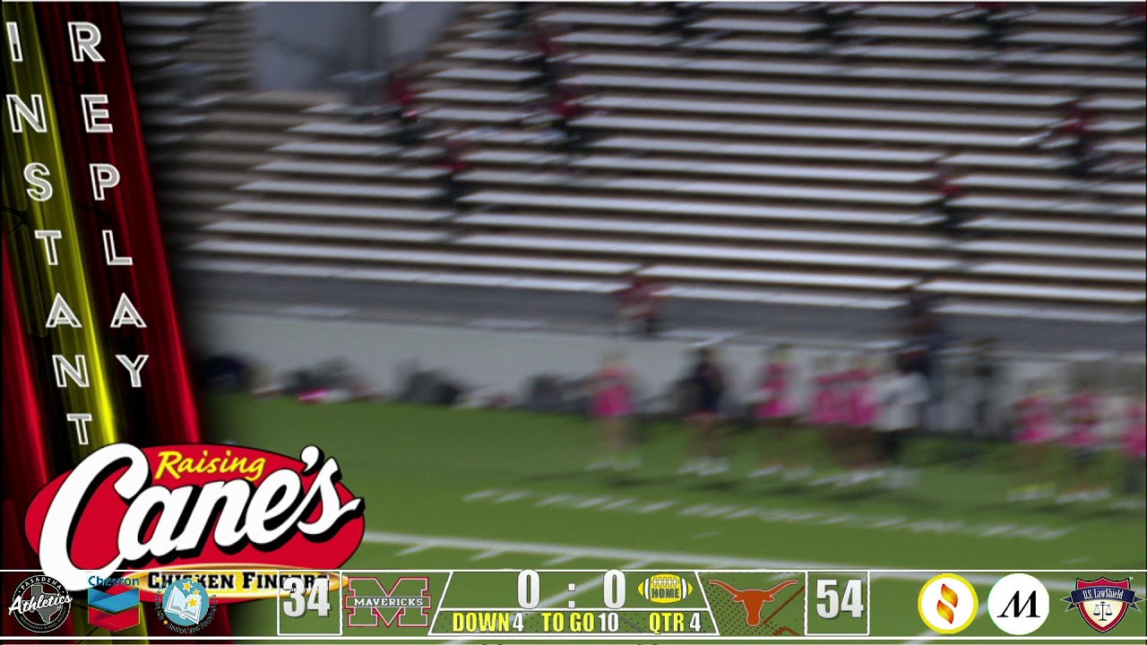 Video: Full Varsity football game Dobie 48 vs Manvel 34.