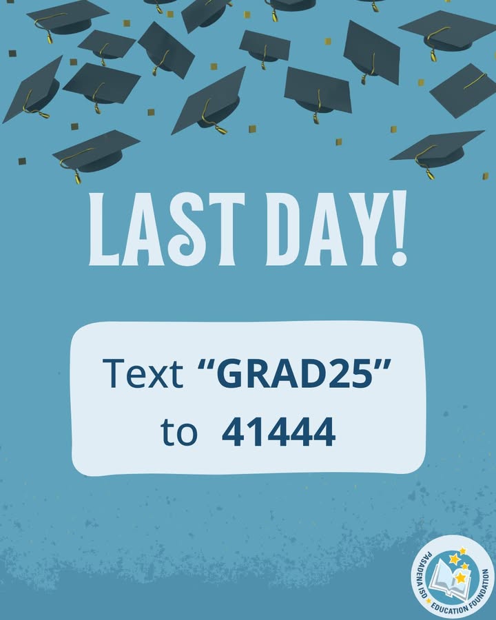 Don’t miss your chance to make your senior’s graduation unforgettable. Purchase a personalized shoutout by Friday.