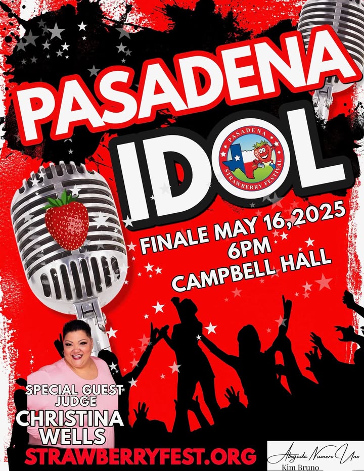 Prepare for a fun night this Friday as the Top 10 finalists compete for the coveted title of 2025 Pasadena Idol.