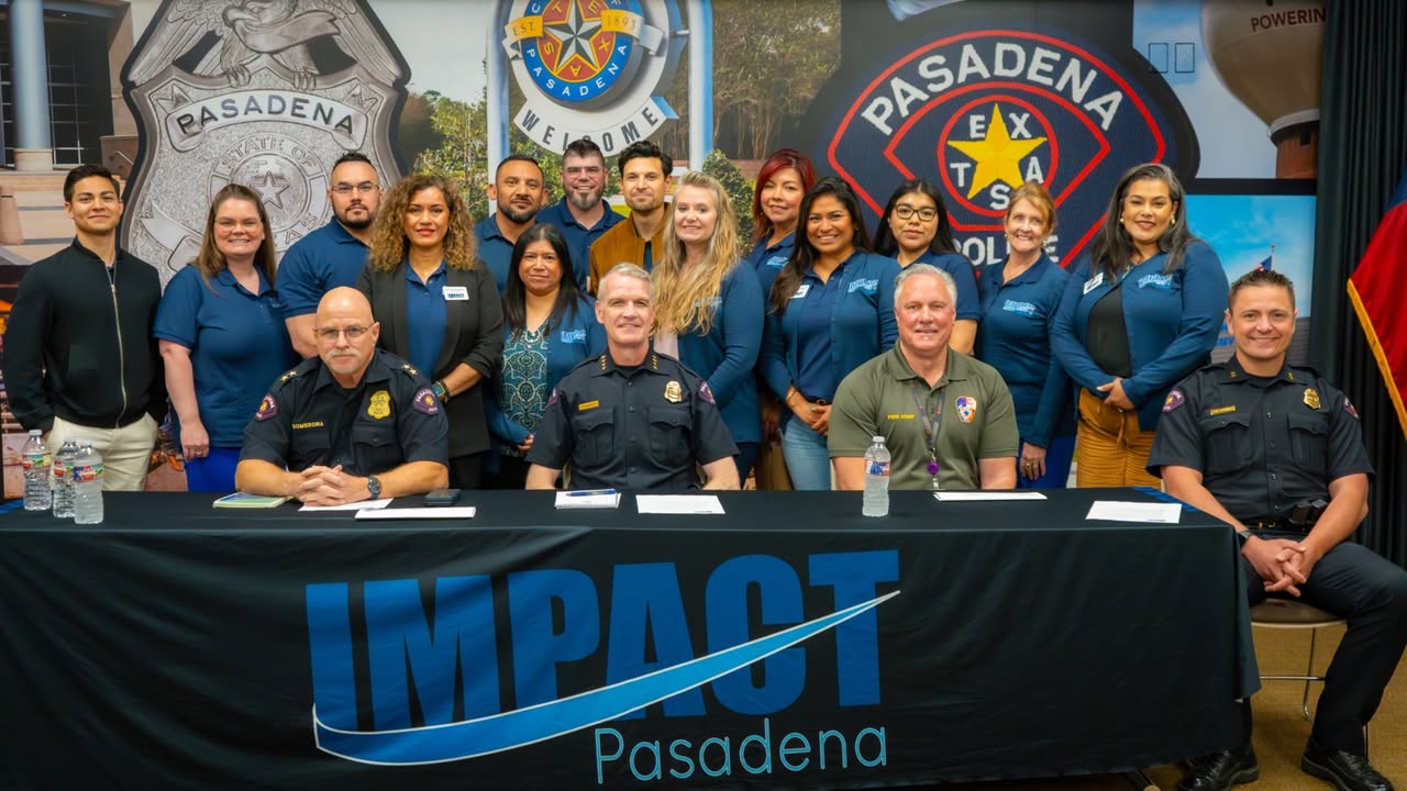 Local leaders engaged in discussions with Pasadena police and fire chiefs, strengthening community ties and shared aspirations for a brighter future.