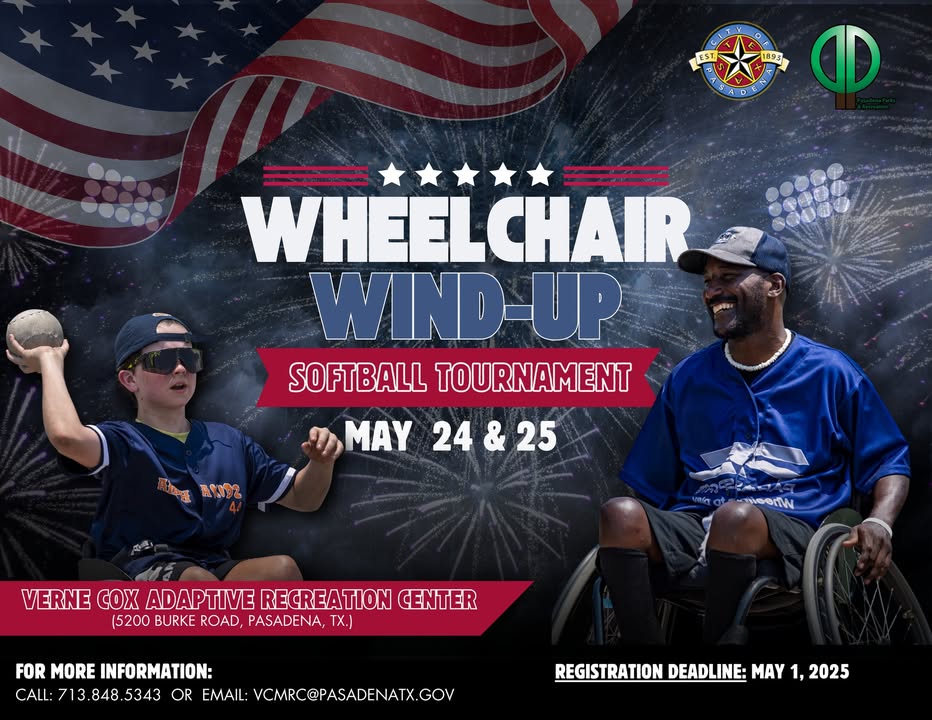 Won’t be long before teams from across Texas battle it out in Verne Cox’s Wheelchair Wind-Up Softball Tournament.