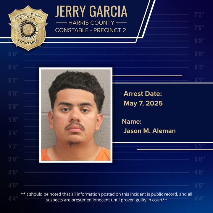 Jason discovered that driving under the influence was a bad idea when Precinct 2 Deputies arrived.