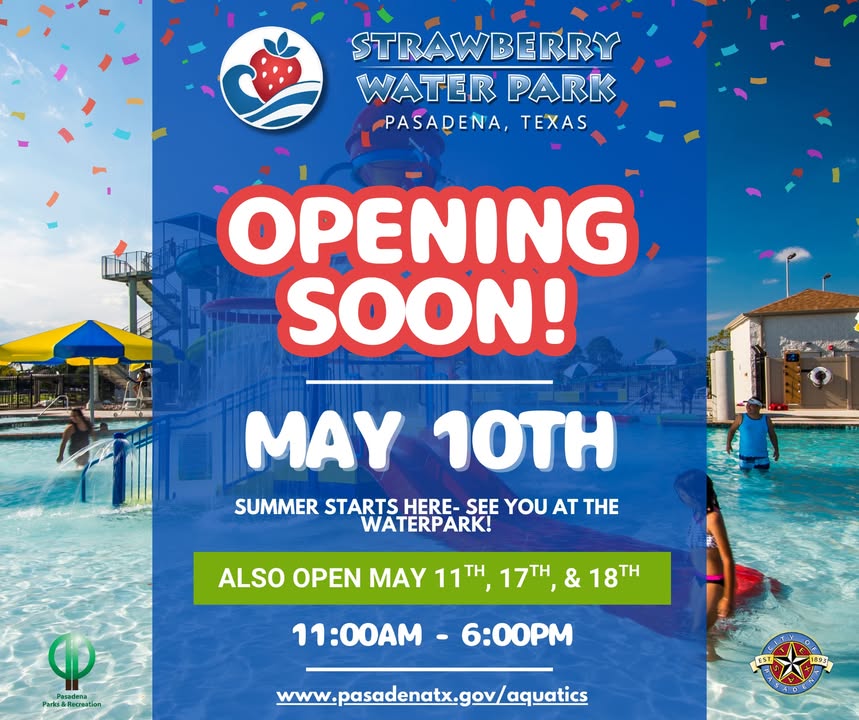Slip on your Speedos because the Strawberry Waterpark opens its doors today.