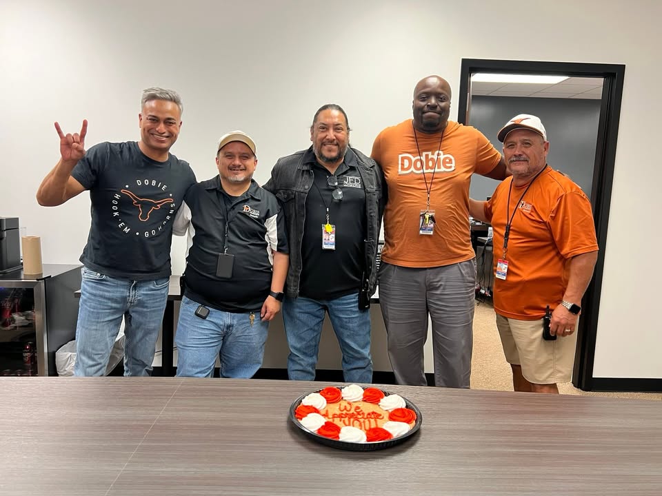 Dobie’s campus security team tirelessly patrols ensuring safety from traffic to hallways.