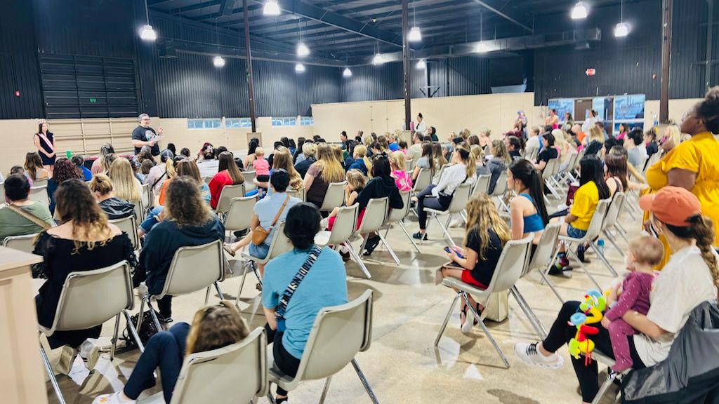 Big turnout at the Strawberry Festival’s Pre-Pageant meeting. Energy buzzing in preparation for May 10th.