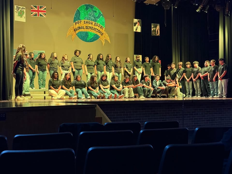 ASouth Houston High’s Choir rocked the audience, transforming the stage into a celebration during their annual Pop Show.