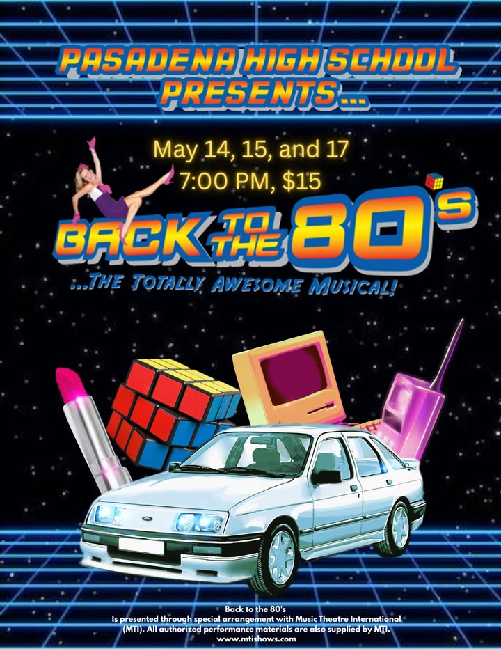 Dust off your leg warmers and neon spandex for an electrifying night of ’80s nostalgia with the Pasadena Highs’ spectacular performance starting tomorrow.