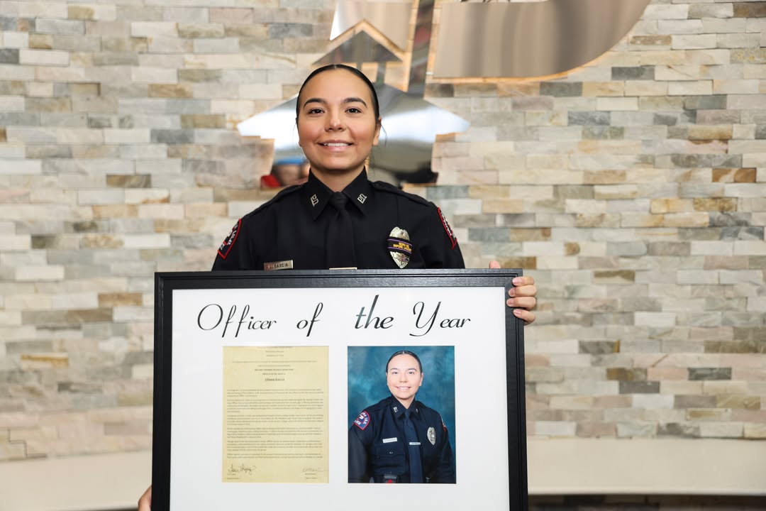 Congratulations to Liliana Garcia for being named the 2025 Officer of the Year. From PISD grad to PISD PD dedication and an inspiring journey.