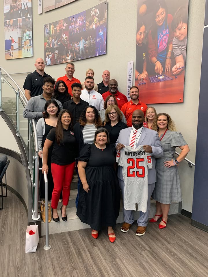 Cheers to Coach Lamont Mayberry for taking the helm as South Houston High’s Athletic Coordinator, ready to lead Trojan Nation.