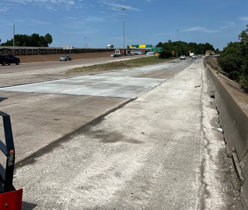 Good news, the repair crews mended the SH 225 connector ramp to 610.