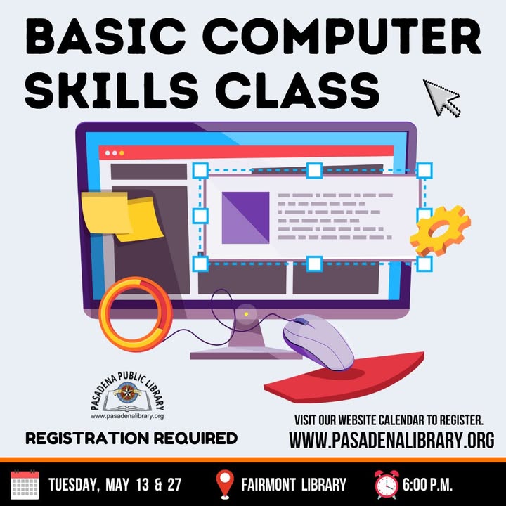 Nerd up for Fairmont Library’s basic computer class and unlock the secrets of Windows, the Internet, and mobile devices for everyday uses.