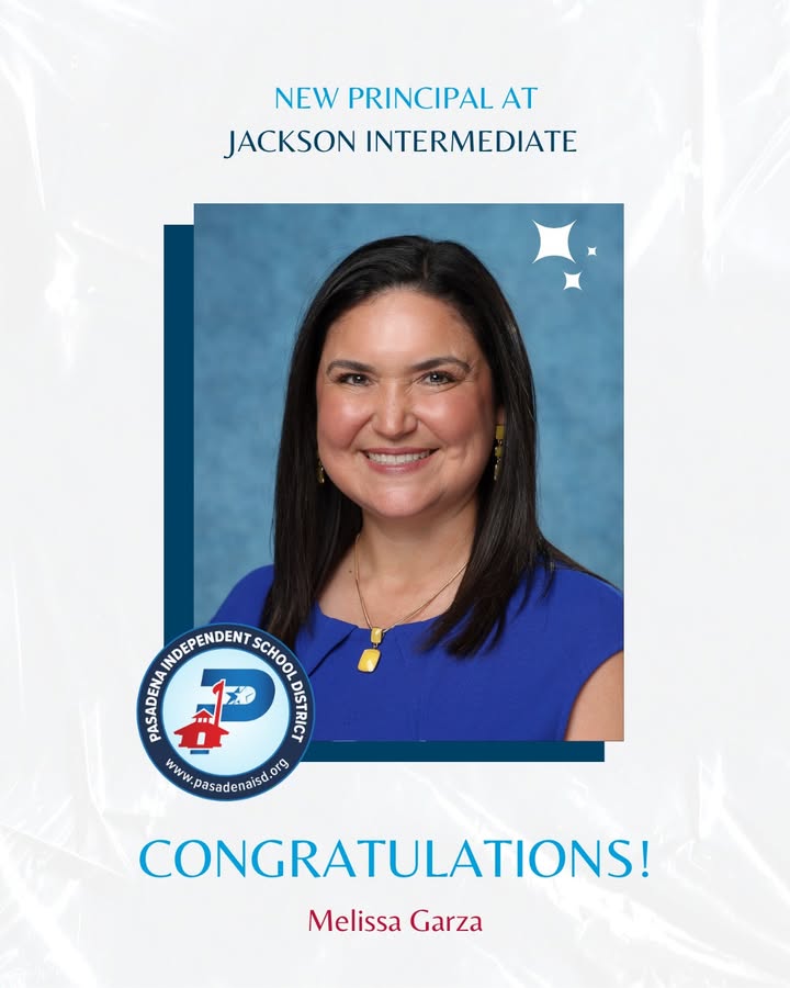 Congratulations to Melissa Garza, she’s on a roll in her new role as principal at Jackson Intermediate.