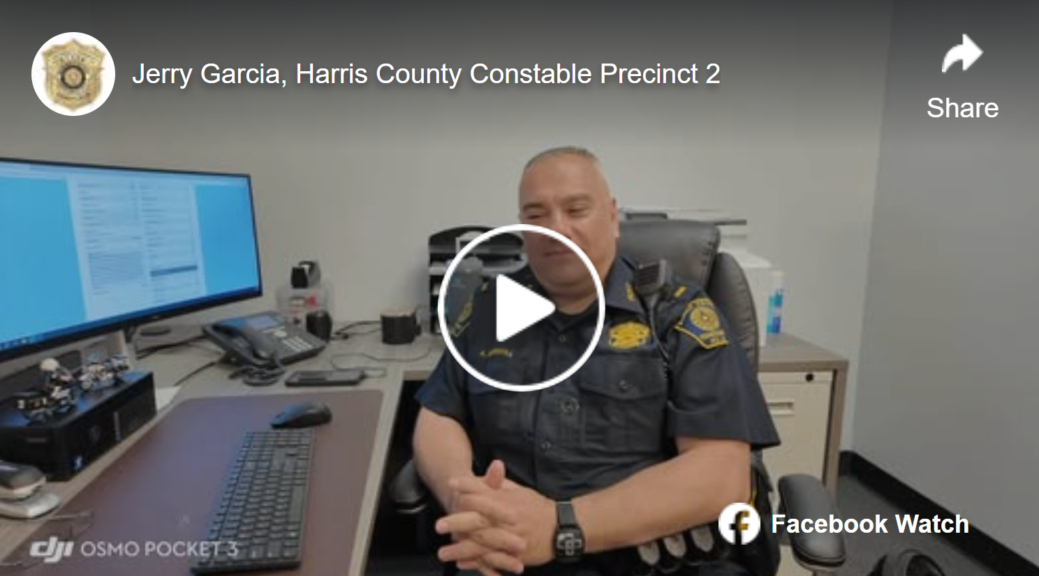 Video: Precinct 2’s Episode 12 of Behind the Badge with Lieutenant Barbosa.