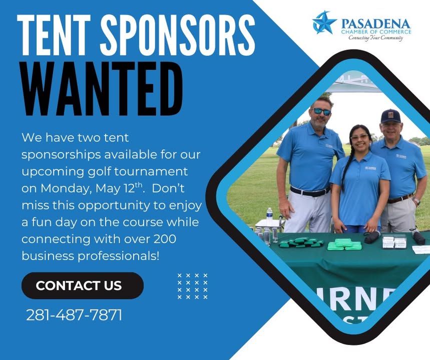 Don’t miss your chance to sponsor a tent at the Chamber’s Golf Tournament.