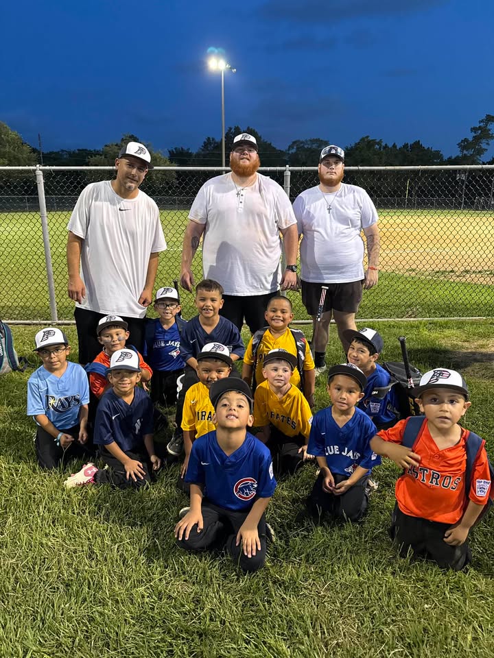 Little League T-ball All-Stars are ready to swing for the fences against Channelview Little League.