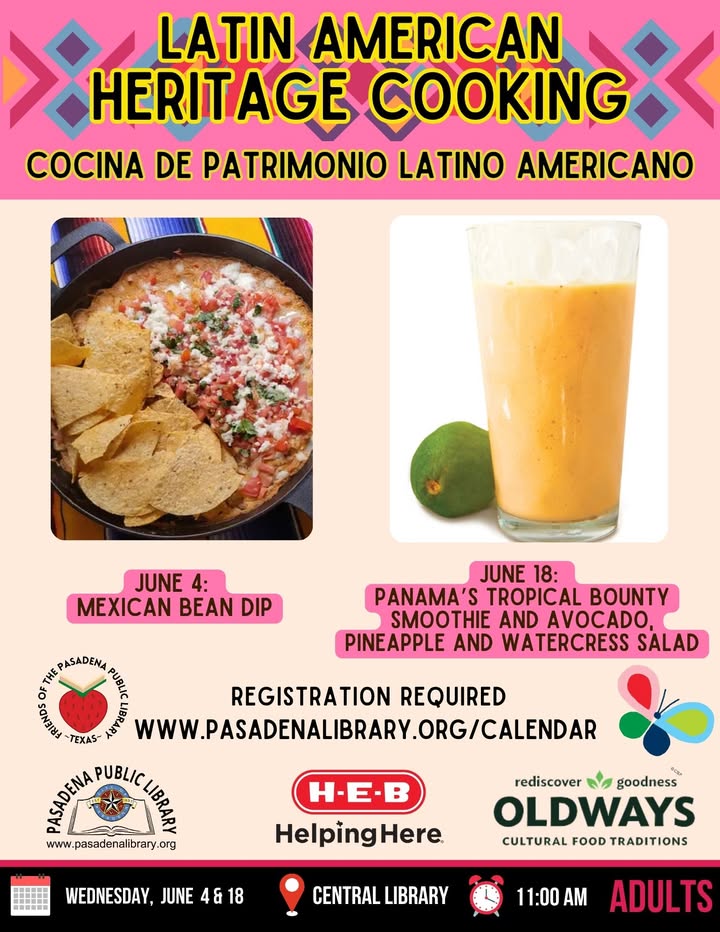 Sign up for culinary adventure at Central Library tomorrow. You’ll explore the delicious plant-based traditions of Latin America. Sign up for culinary adventure at Central Library tomorrow. You’ll explore the delicious plant-based traditions of Latin America.