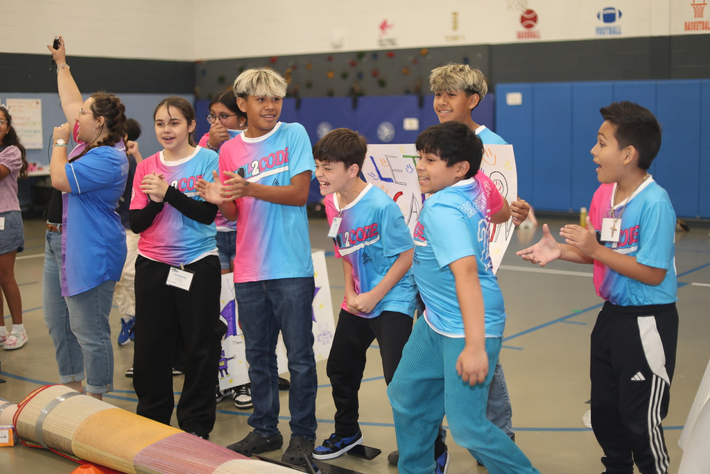 Pasadena ISD students unleashing creativity and building tech skills while attending the Cool 2 Code Camp. Pasadena ISD students unleashing creativity and building tech skills while attending the Cool 2 Code Camp.
