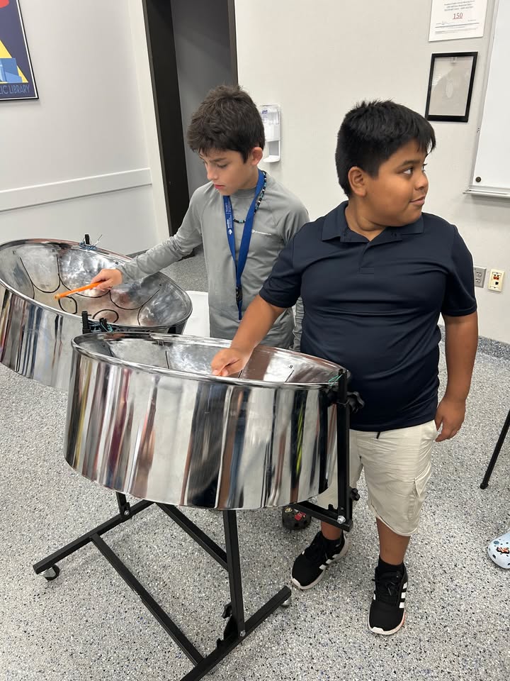 The Library’s Summer Reading Program launched with an unforgettable steel drum performance by PISD’s Francis Ritter, energizing everyone to dive into reading.