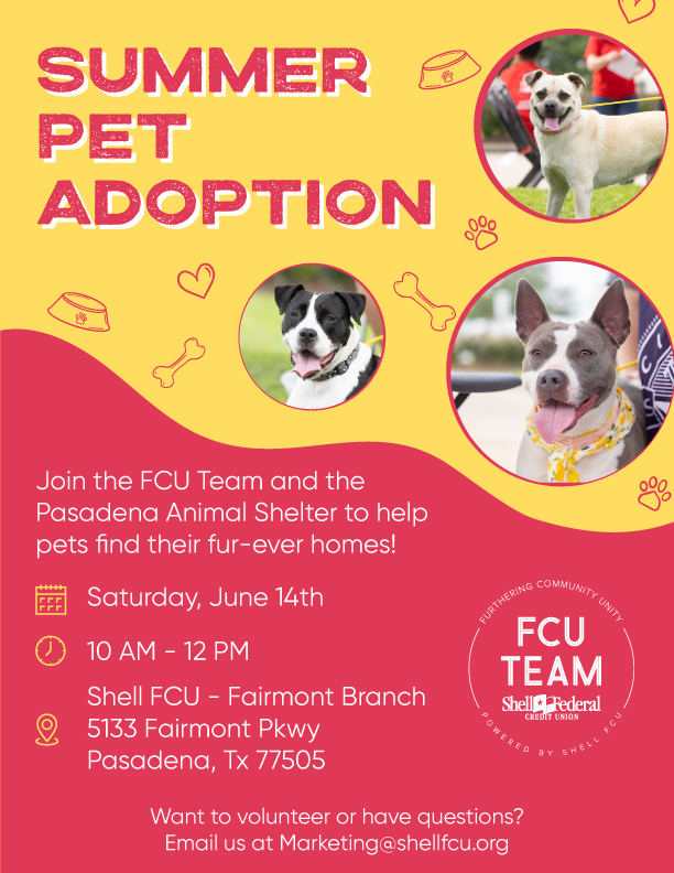 Today’s the day for the Animal Shelter’s adoption event, featuring pets ready to find their forever families. Today’s the day for the Animal Shelter’s adoption event, featuring pets ready to find their forever families.