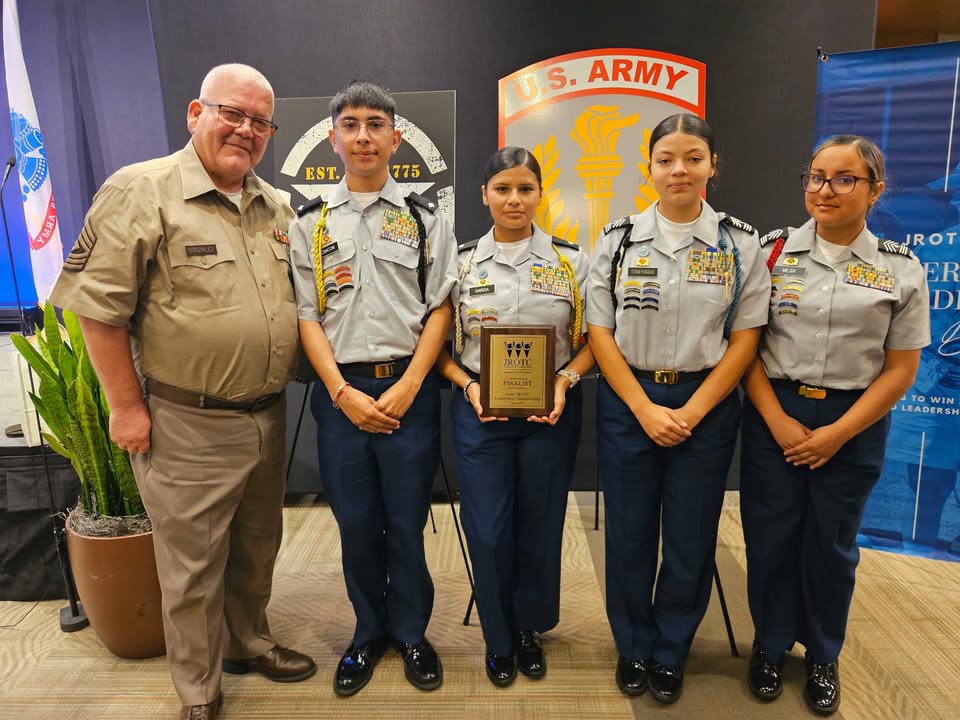 Rayburn JROTC cadets have taken it to new heights, proudly claiming sixth place nationally, showcasing their teamwork and academic prowess.