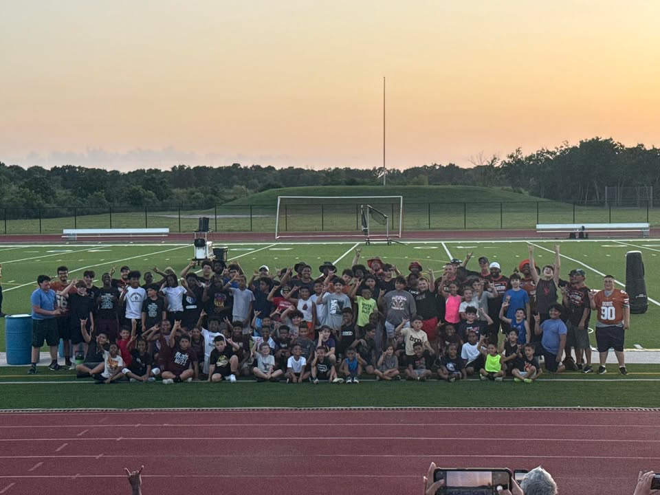 Eighty-five athletes took the field at the 2nd Annual Matt Bergeron Football Camp, igniting their Longhorn spirit and determination.