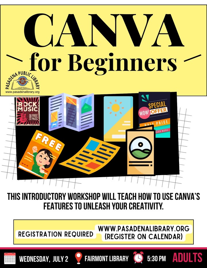 Get ya some Canva for beginners at Central Library, transforming ordinary ideas into stunning visuals you can share everywhere. Get ya some Canva for beginners at Central Library, transforming ordinary ideas into stunning visuals you can share everywhere.
