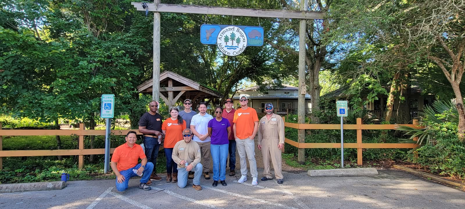 Celanese Corporation did a big for Armand Bayou’s bison fence to support our community’s wildlife. Celanese Corporation did a big for Armand Bayou’s bison fence to support our community’s wildlife.