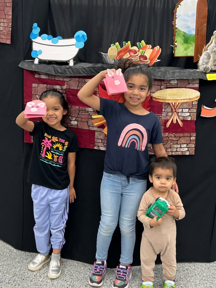 Library fun at the puppet show, creativity soared as kids enjoyed crafting their own puppet masterpieces afterward.