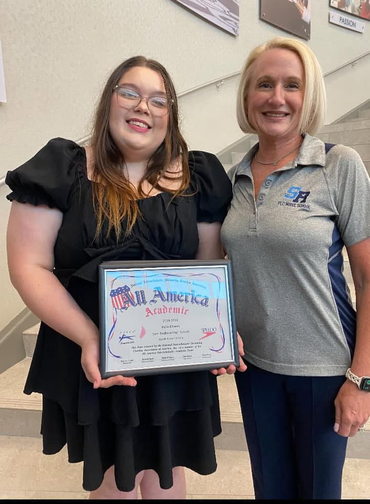 Rayburn High’s Haile has splashed into greatness, securing her spot on swimming lists, proving hard work pays off in bright waves. Rayburn High’s Haile has splashed into greatness, securing her spot on swimming lists, proving hard work pays off in bright waves.