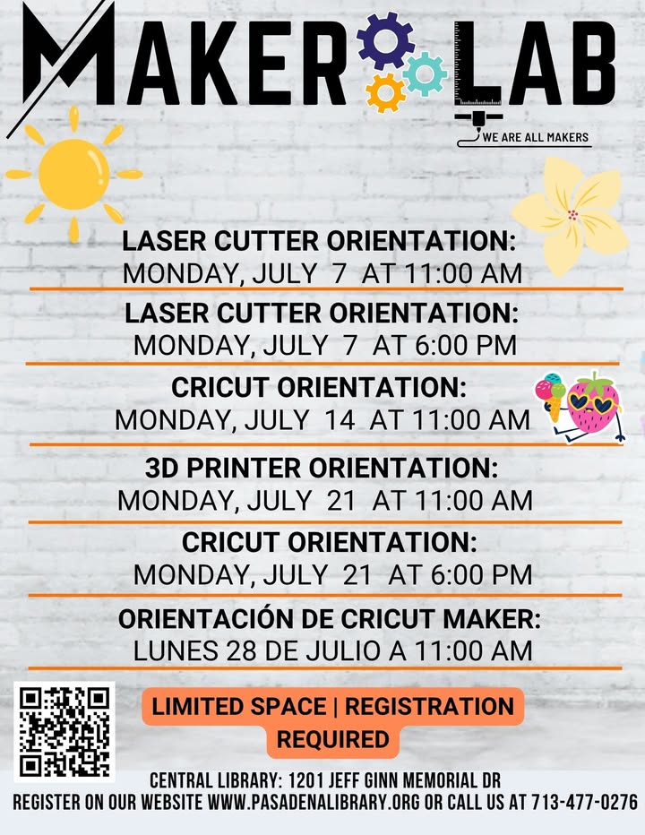 Cut into Cricut, laser cutting, and 3D printing at Central Library’s workshops today and let your ideas cut to the chase.