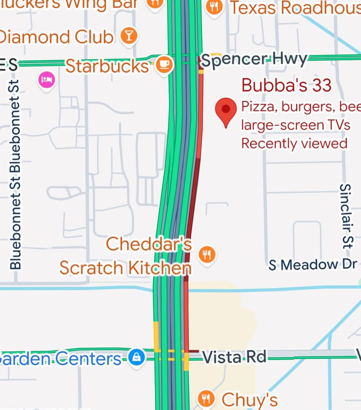 Avoid the 3200 block of Beltway 8 Northbound; Pasadena Police are investigating something serious.