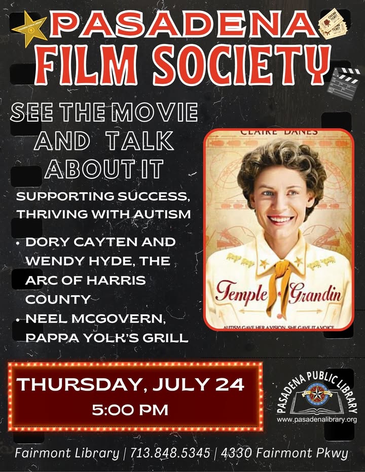You gotta go see Temple Grandin at Fairmont Library, a captivating film showcasing an inspiring woman’s journey while also learning about autism advocacy and support from dedicated experts. You gotta go see Temple Grandin at Fairmont Library, a captivating film showcasing an inspiring woman’s journey while also learning about autism advocacy and support from dedicated experts.