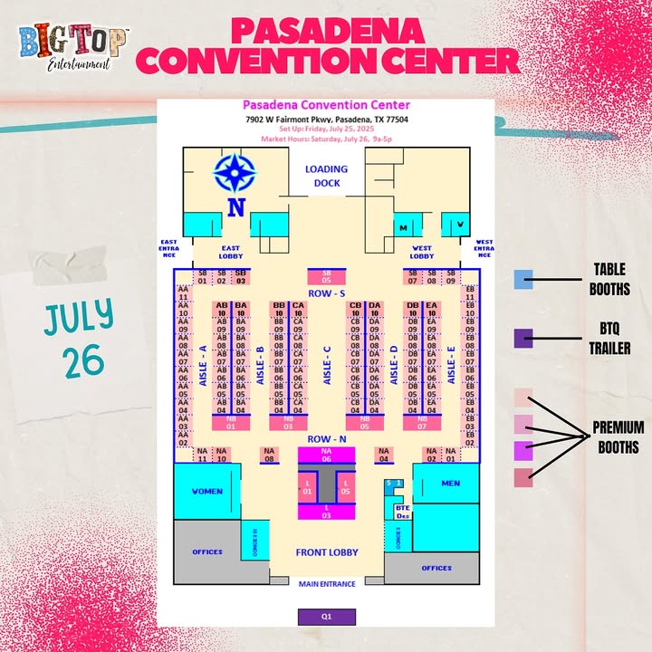 Get up to the Convention Center July 26th for a pop-up boutique and discover Texas made treasures, from chic clothing to gourmet treats. Get up to the Convention Center July 26th for a pop-up boutique and discover Texas made treasures, from chic clothing to gourmet treats.