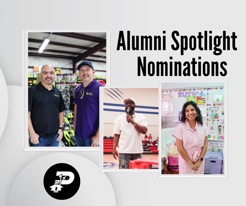 Nominate an inspiring PISD graduate who’s making waves in the community and shine a spotlight on their amazing accomplishments. Nominate an inspiring PISD graduate who’s making waves in the community and shine a spotlight on their amazing accomplishments.