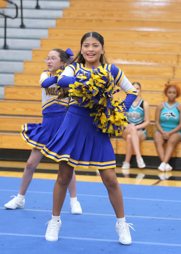 The PISD 2025 Intermediate Cheer leaders dazzling performances at the Cheer Show Case photo dump. The PISD 2025 Intermediate Cheer leaders dazzling performances at the Cheer Show Case photo dump.