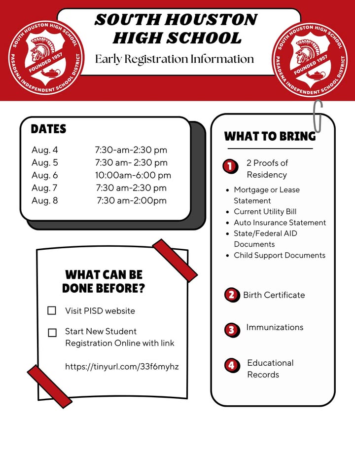Trojans, early registration is upon you beginning August 4th. Trojans, early registration is upon you beginning August 4th.