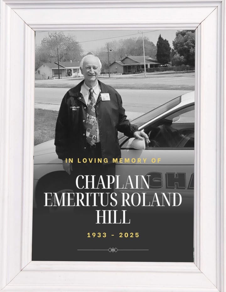 PPD mourns Chaplain Emeritus Roland Hill, he dedicated his life to serving others with compassion, leaving a legacy of kindness that will resonate for generations.