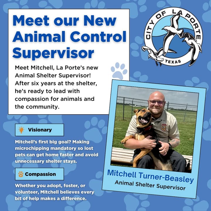 The new Animal Shelter Supervisor is transforming La Porte’s pet care—free vaccines and microchips this Saturday are just the beginning. The new Animal Shelter Supervisor is transforming La Porte’s pet care—free vaccines and microchips this Saturday are just the beginning.