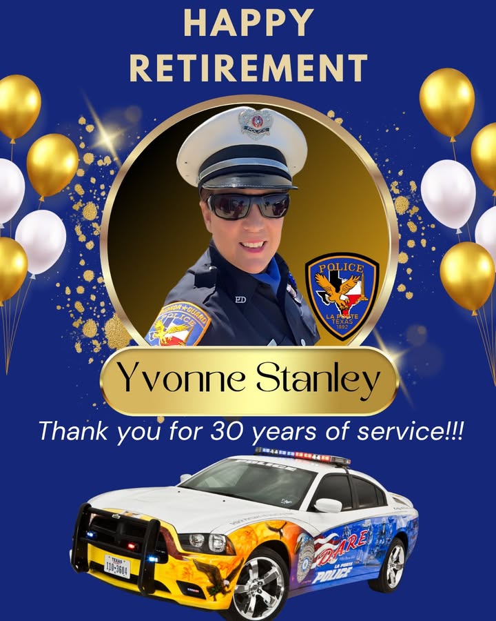 From serving in the Navy to protecting La Porte streets, Officer Yvonne Stanley’s retirement marks the end of an era and an incredible journey. From serving in the Navy to protecting La Porte streets, Officer Yvonne Stanley’s retirement marks the end of an era and an incredible journey.