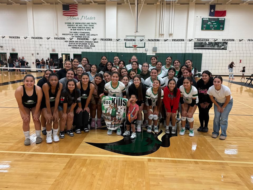 Caryme’s remarkable 1000 kills, a first for Pasadena High.