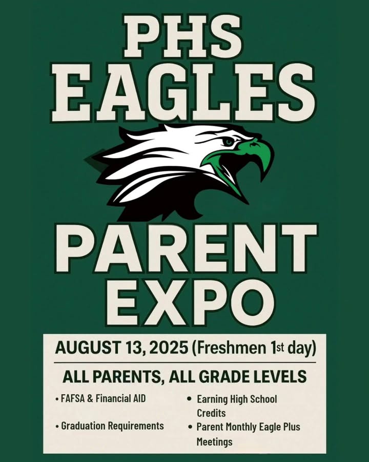 Eagle Nation Parents, you’re invited to a Parent Expo to kick off the school year August 13th. Eagle Nation Parents, you’re invited to a Parent Expo to kick off the school year August 13th.