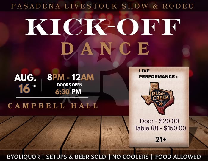 Two step into the night August 16th at the PLS&R Kick-Off Dance with Rush Creek in Campbell Hall. Two step into the night August 16th at the PLS&R Kick-Off Dance with Rush Creek in Campbell Hall.