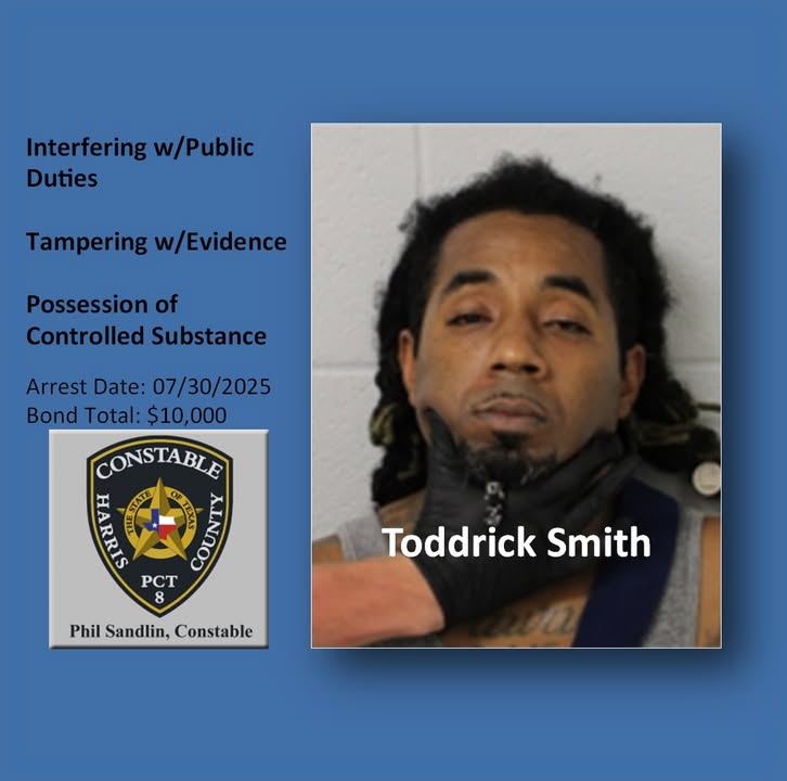 Toddrick clashed with Precinct 8 Deputies over a traffic stop and guess who lost.