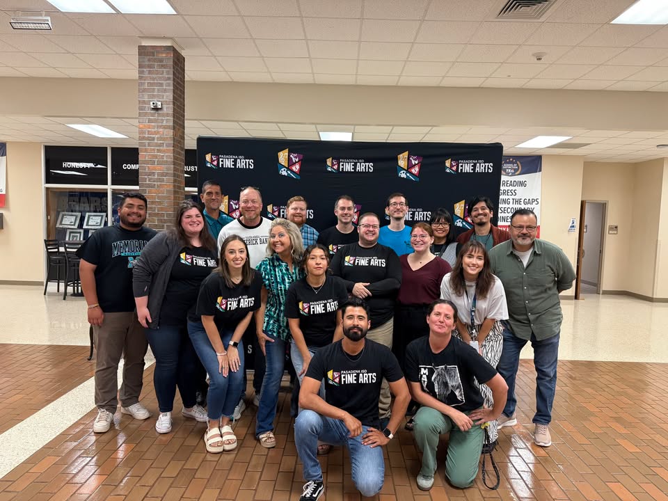 The PISD Fine Arts team is gearing up to paint the 2025-26 school year with creativity and enthusiasm.
