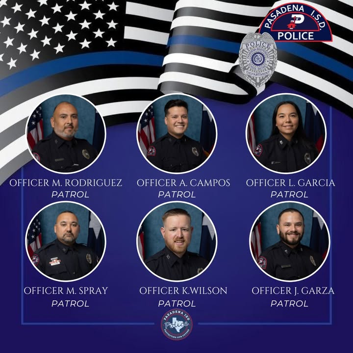 The diligent PISD PD police officers ready to patrol our schools this year. The diligent PISD PD police officers ready to patrol our schools this year.