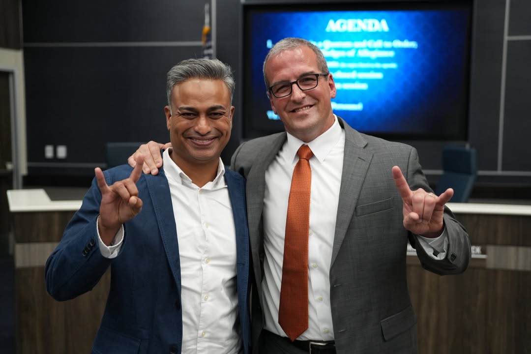 Cheers to Dobie’s new principal, Carey Sink, leading with enthusiasm and a vision for success.