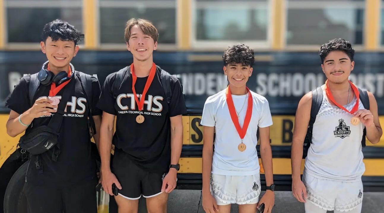 Congratulations to the amazing Bulldog Relay medalists Bao, Jakob, Ricky, and Jacob for kicking off the 2025 season with stellar speed. Congratulations to the amazing Bulldog Relay medalists Bao, Jakob, Ricky, and Jacob for kicking off the 2025 season with stellar speed.
