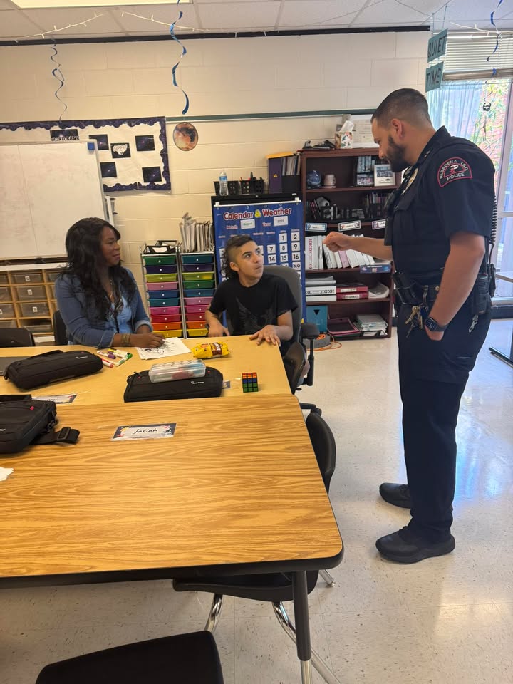 PISD PD Officer Garza’s presence at Miller makes every student feel like they have a true friend watching out for them daily. PISD PD Officer Garza’s presence at Miller makes every student feel like they have a true friend watching out for them daily.