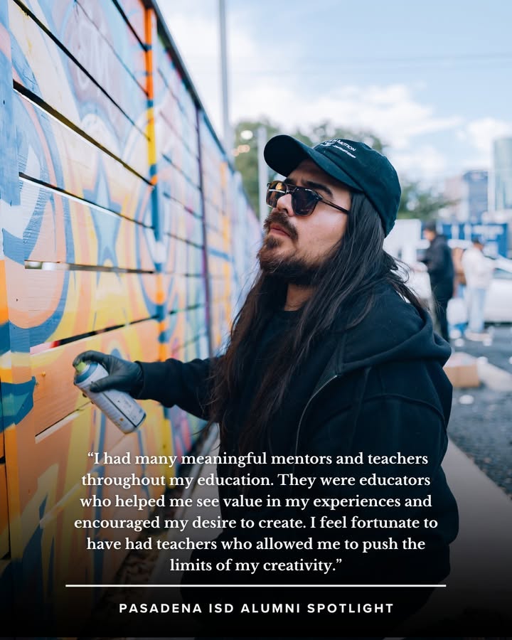 David Maldonado, a proud Rayburn alumnus, transforms communities with his stunning murals, bridging connections and inspiring creativity everywhere he goes.
