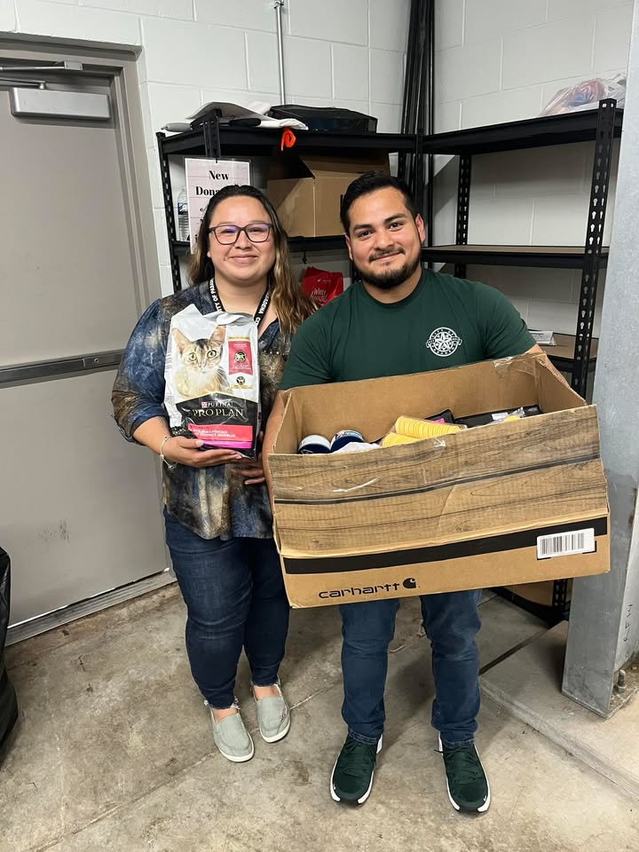 Thanks to Tractor Supply Co. donations the Animal Shelter pets can have something to do while waiting to be adopted. Thanks to Tractor Supply Co. donations the Animal Shelter pets can have something to do while waiting to be adopted.